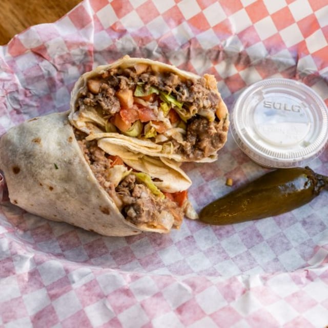 Burrito Asada.