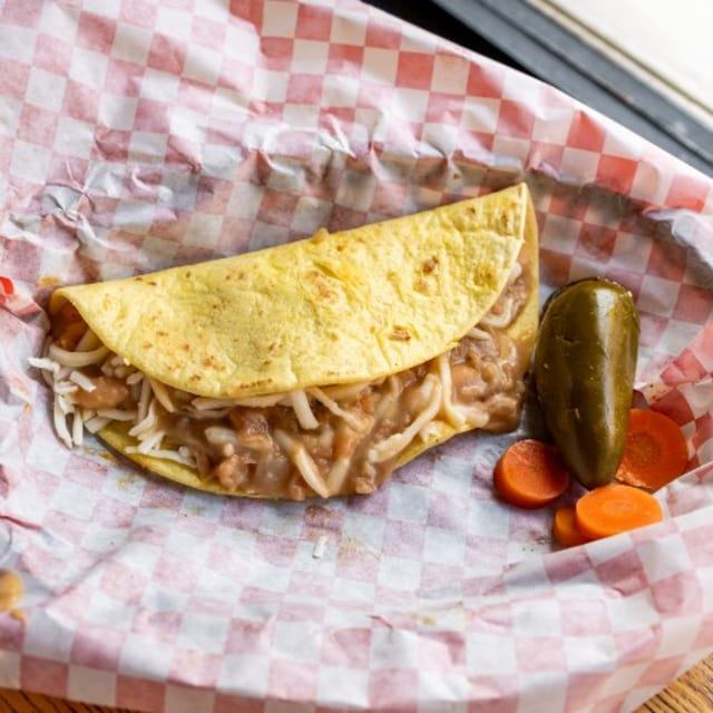 Taco Bean & Cheese.