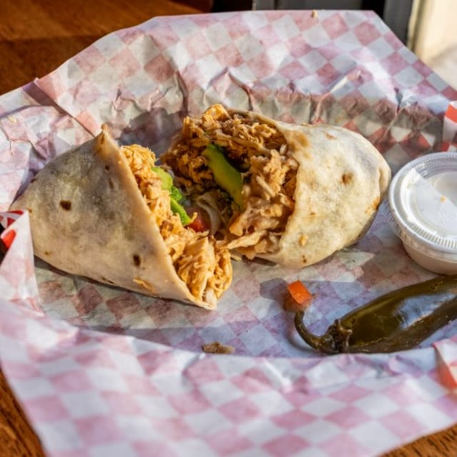 Burrito Pollo.